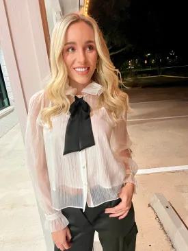 Garance Sheer Blouse
