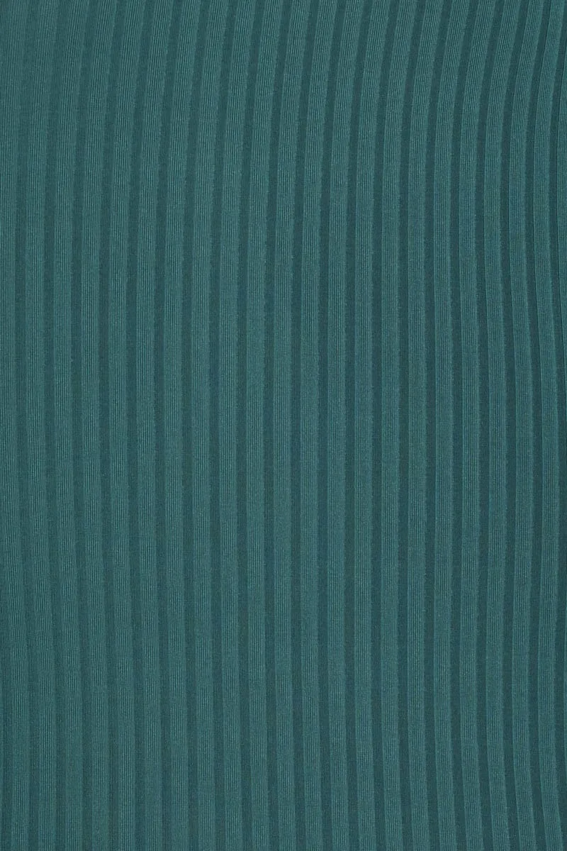 Green Twist Back Bodycon Dress