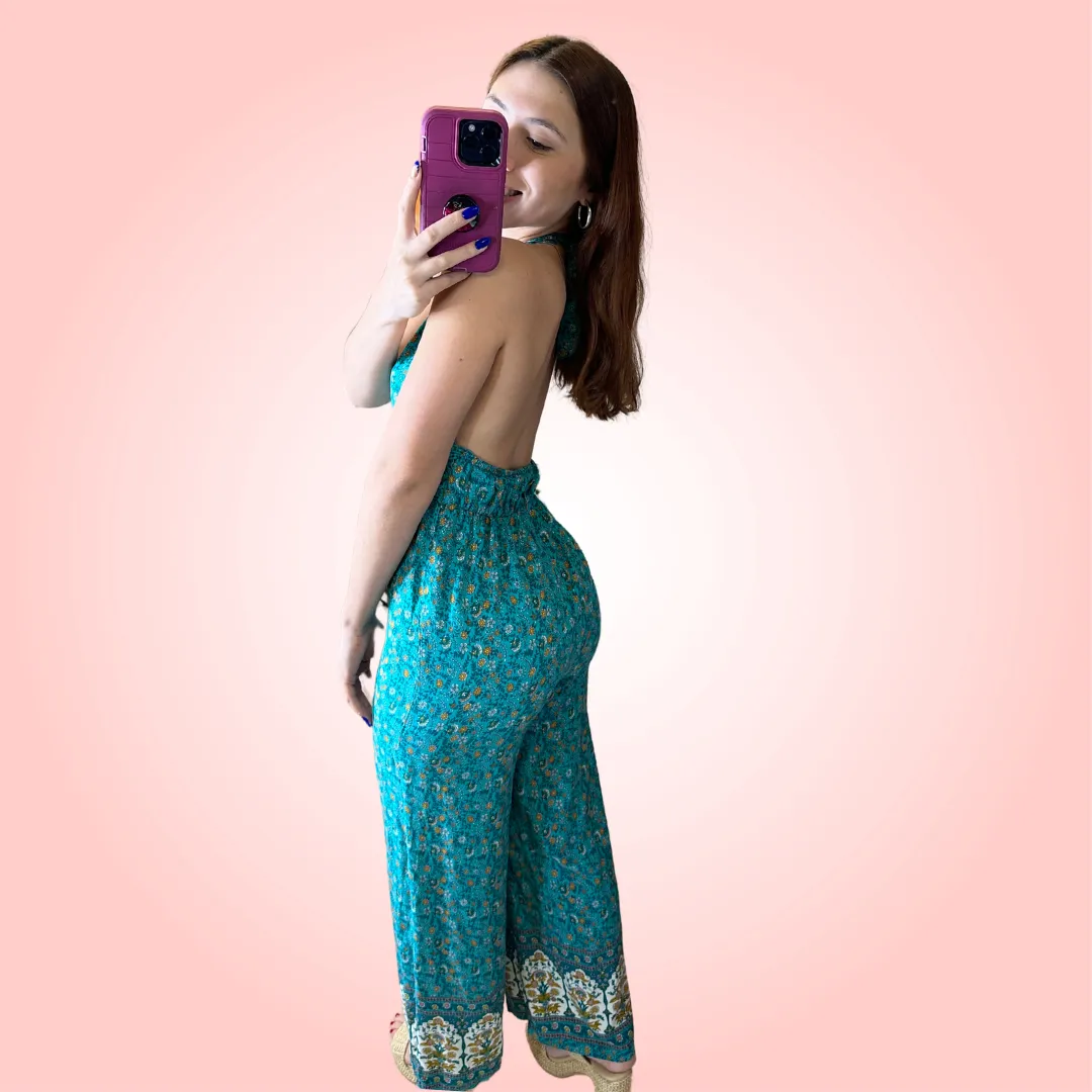 Halter Neck Jumpsuit