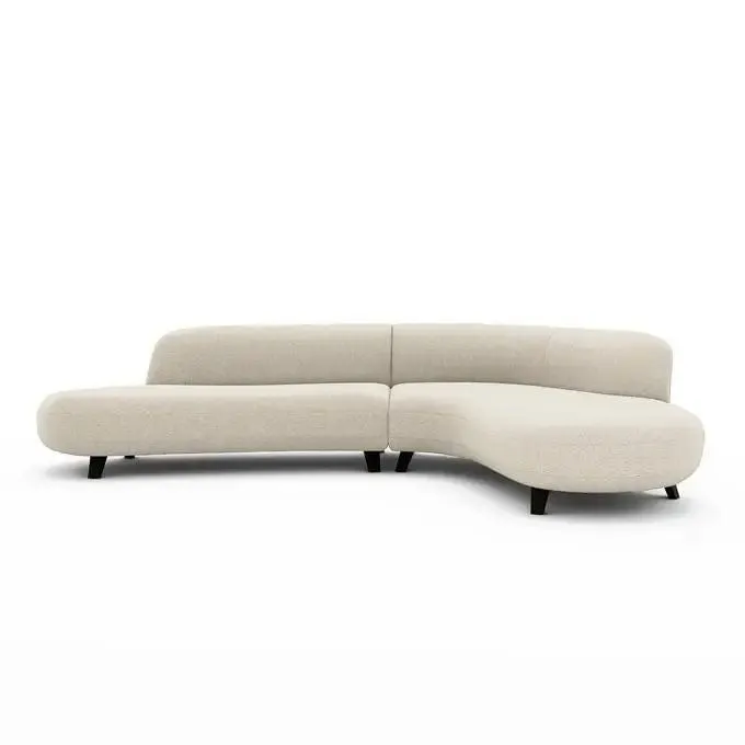 Hanna Scratch Resistant Curve Sofa