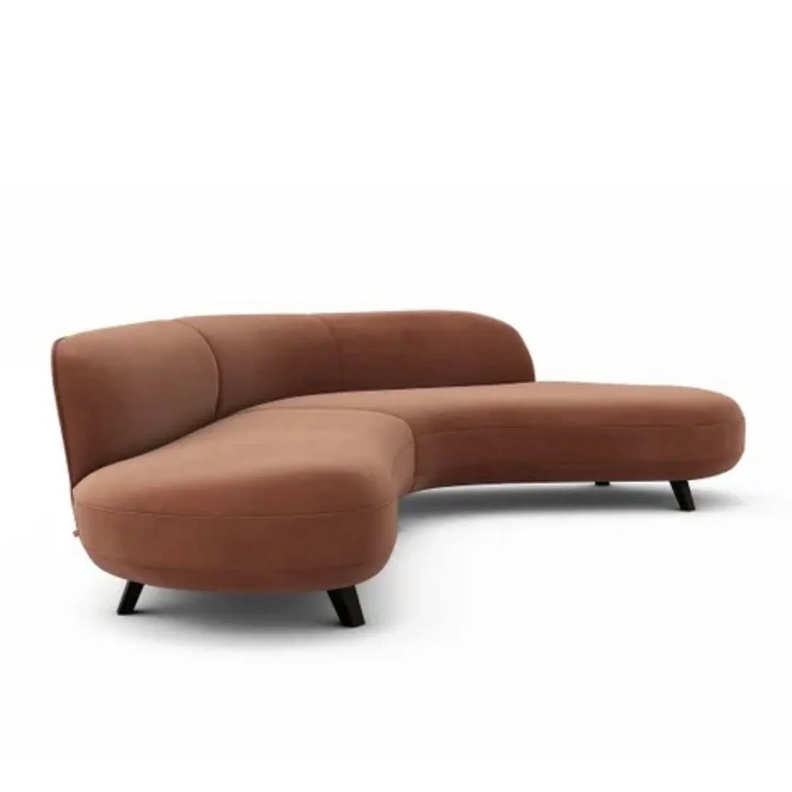 Hanna Scratch Resistant Curve Sofa