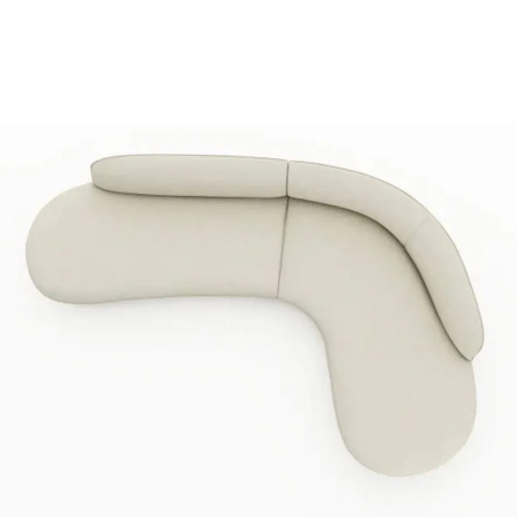 Hanna Scratch Resistant Curve Sofa