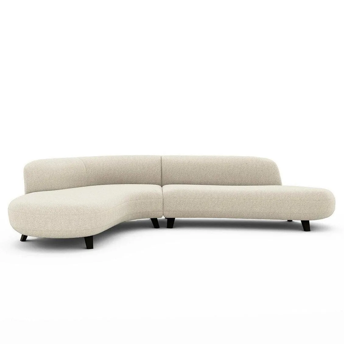 Hanna Scratch Resistant Curve Sofa