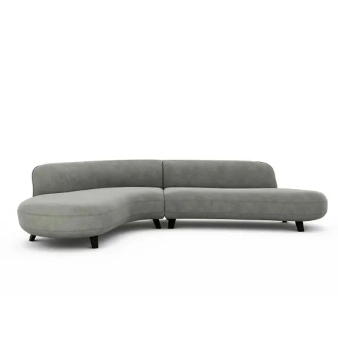 Hanna Scratch Resistant Curve Sofa