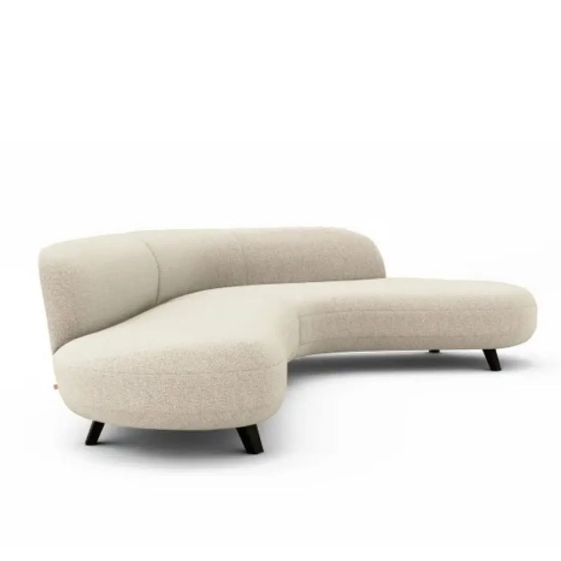 Hanna Scratch Resistant Curve Sofa