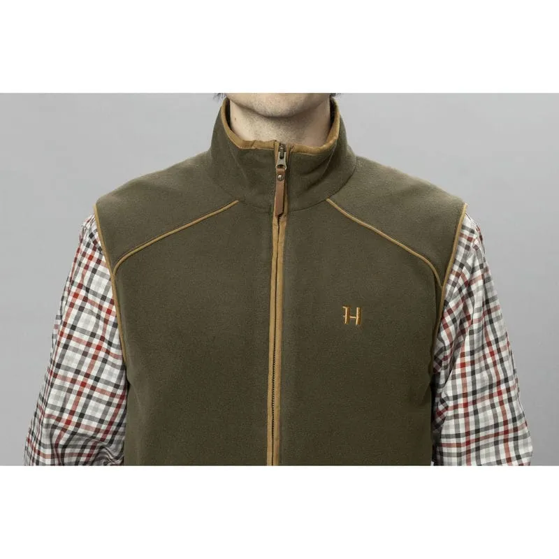 Harkila Sandhem 200 Mens Fleece Gilet - Willow Green