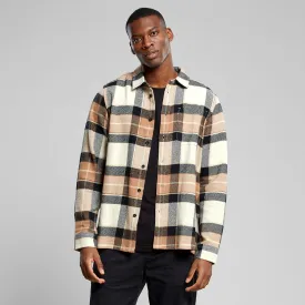 Hemd Rute Multi Check Oat White | DEDICATED