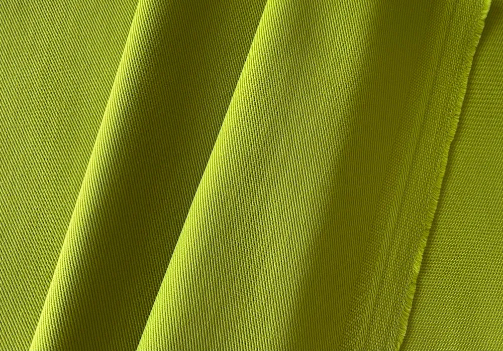Herno Water-Resistant Parisian Chartreuse Cotton Twill (Made in Italy)