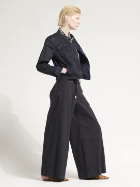 HIGH Everyday Couture Directive Trouser in Navy Cotton
