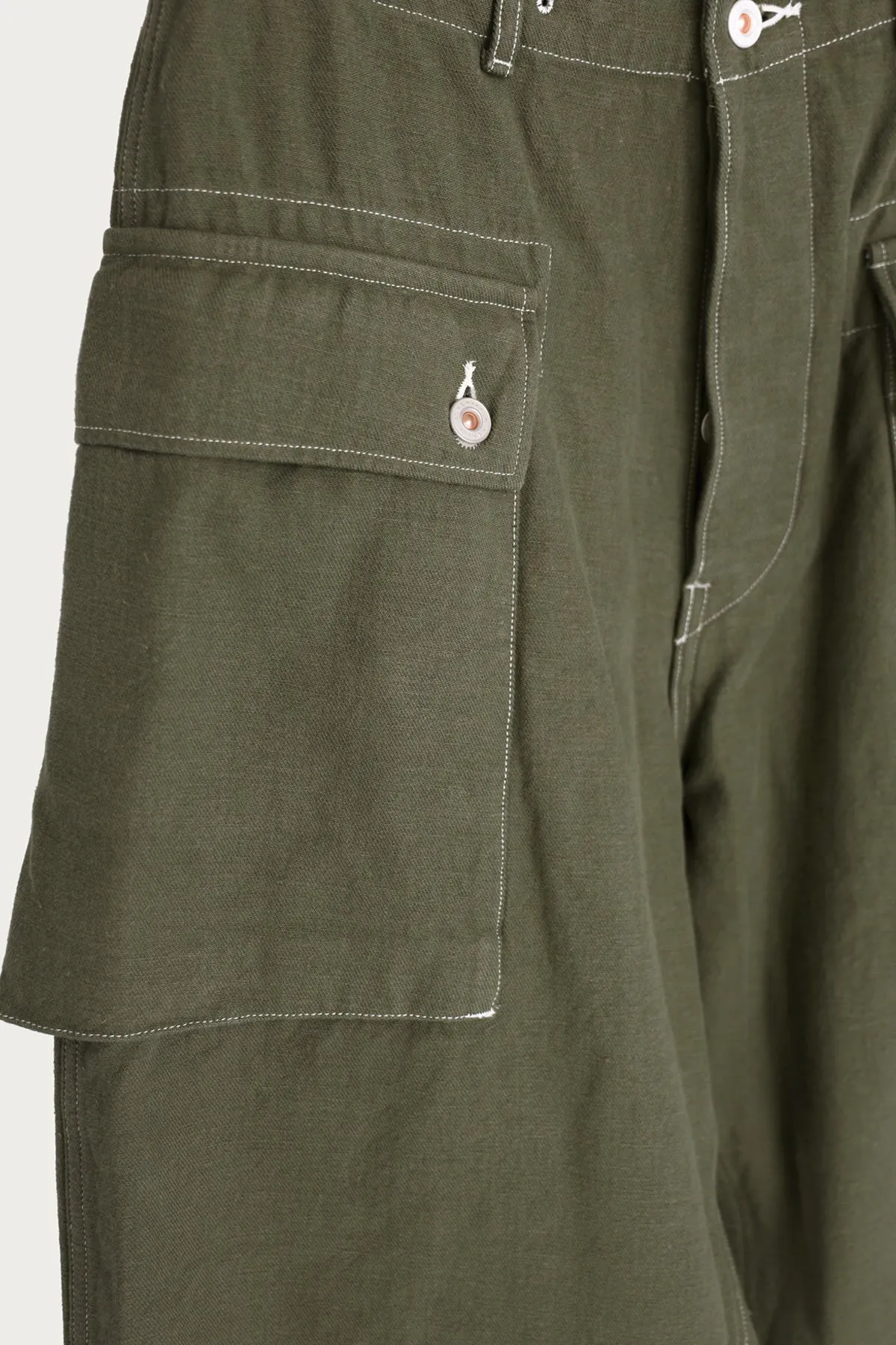 HL Denim M44 Trousers - Olive Drab