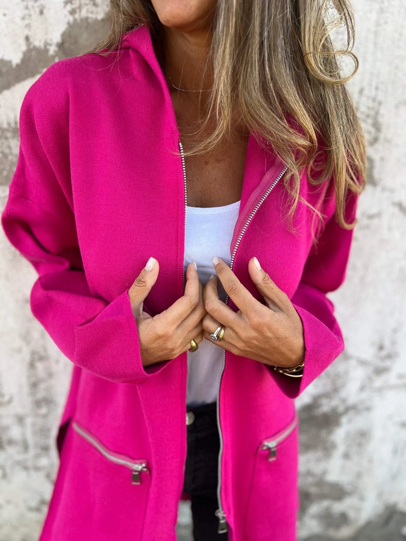 Jula | Long-sleeved zipped cardigan