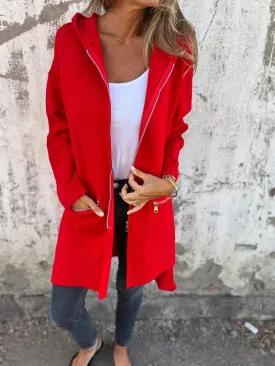 Jula | Long-sleeved zipped cardigan