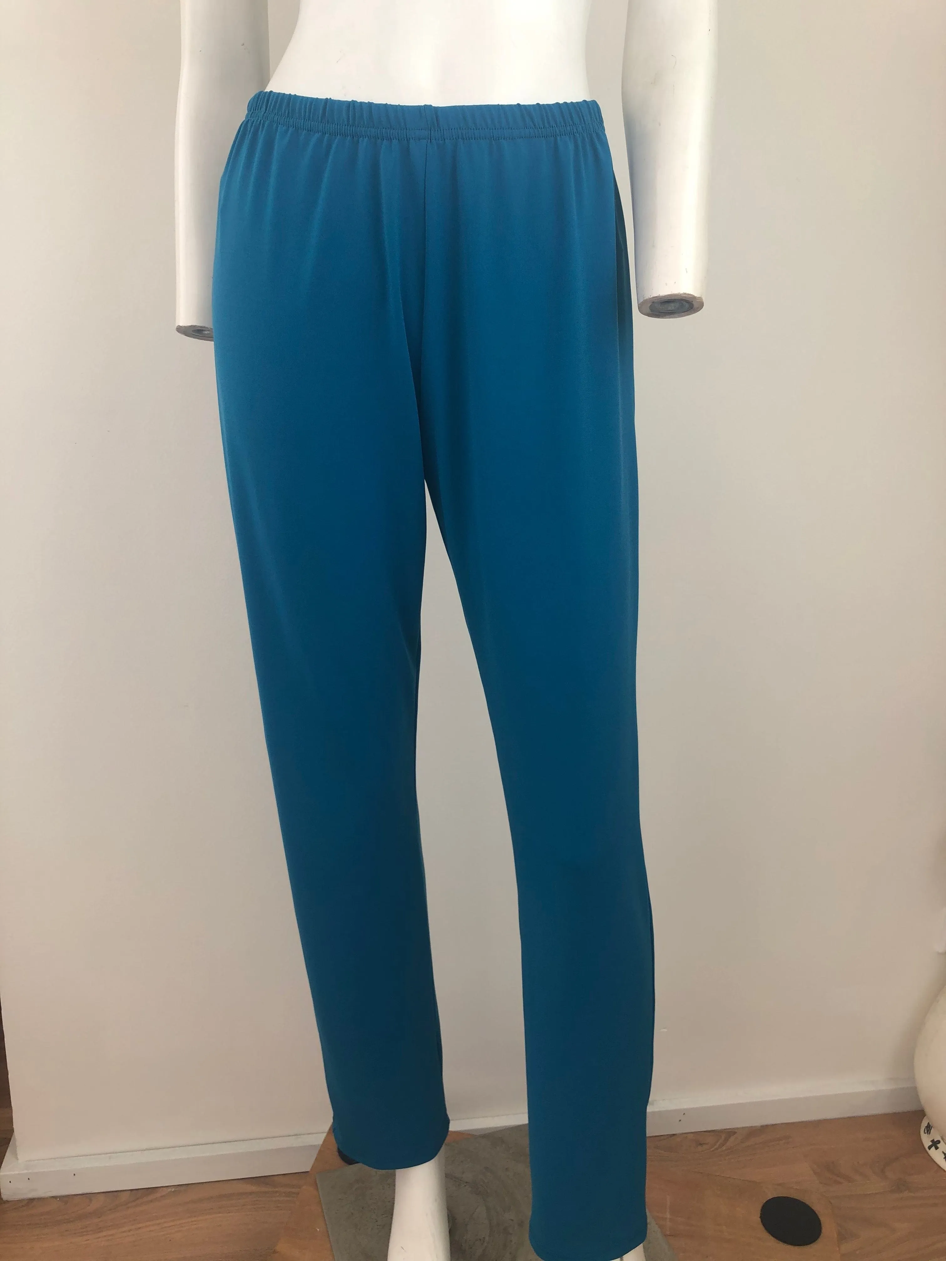 Juno Teal Jersey Pants