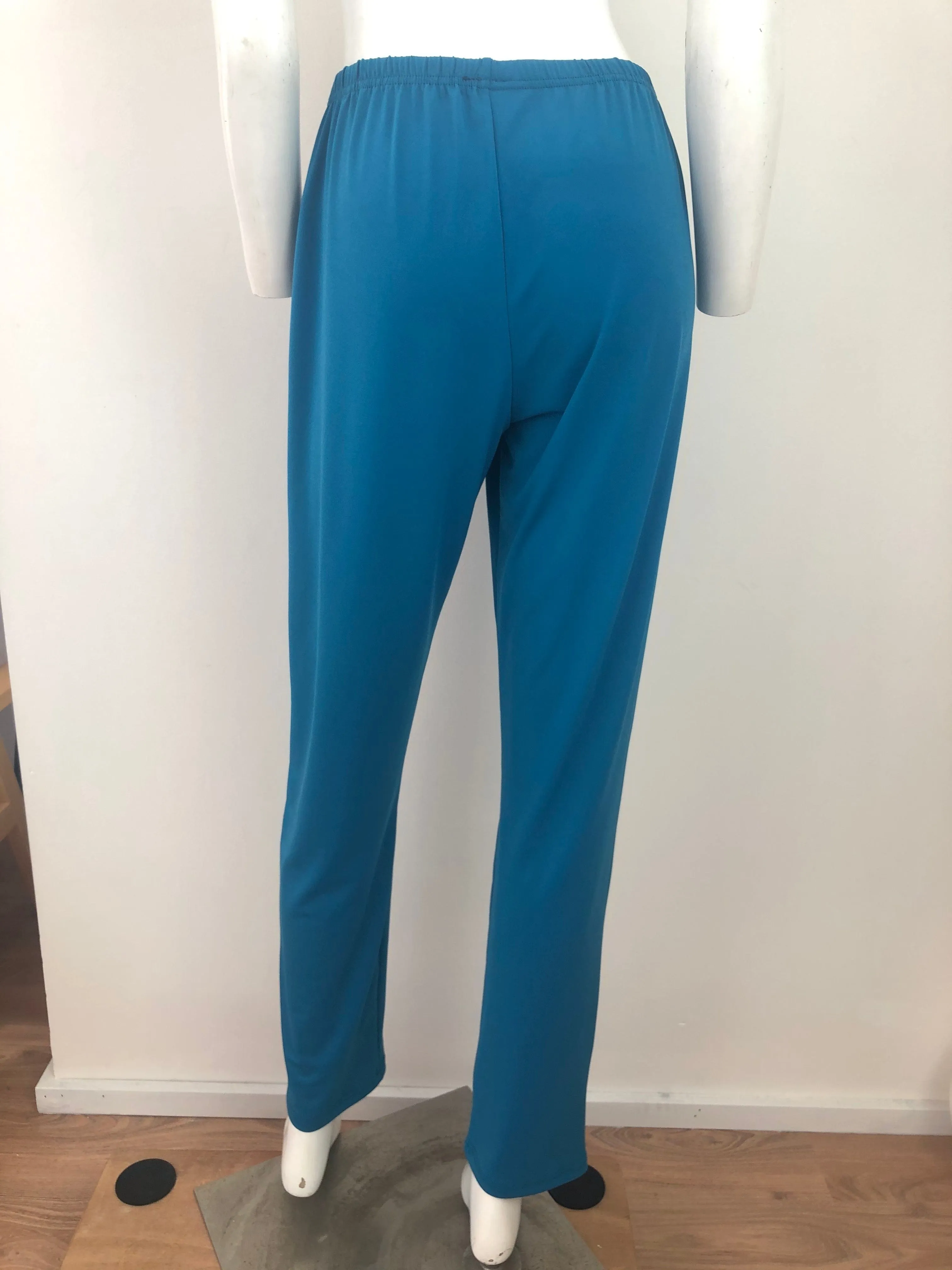 Juno Teal Jersey Pants