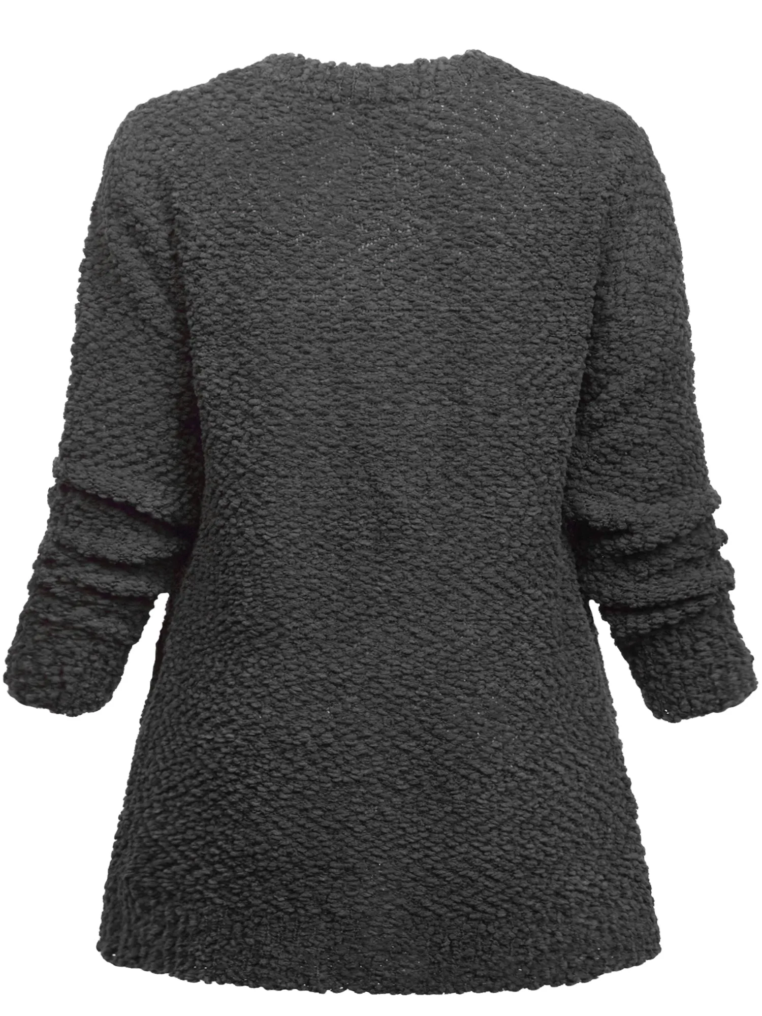 KOGMO Womens Popcorn Sweater Cardigan with Pockets