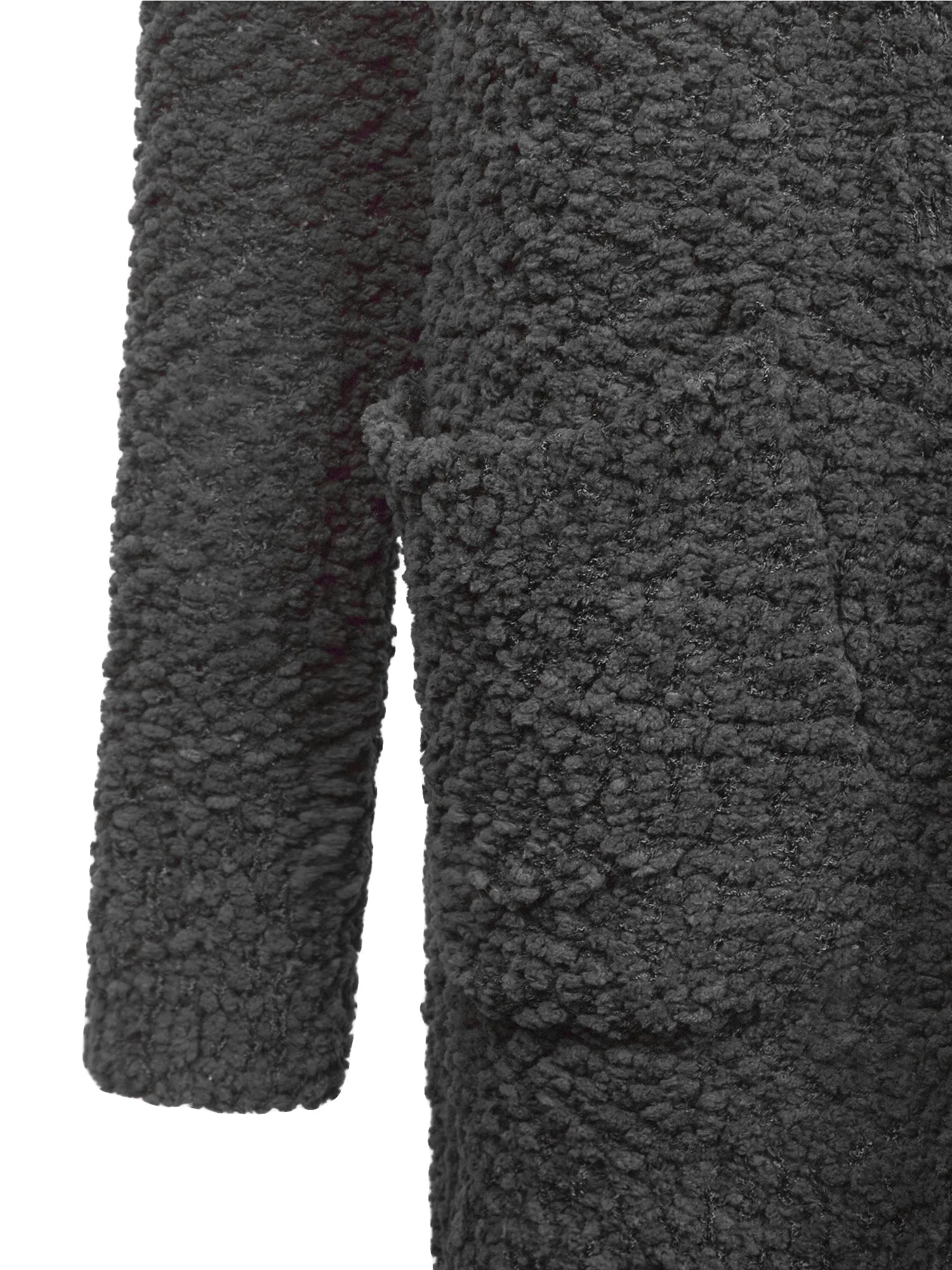 KOGMO Womens Popcorn Sweater Cardigan with Pockets