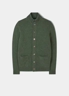 Landford Men's Lambswool Buttoned Jumper In Landscape - Regular Fit