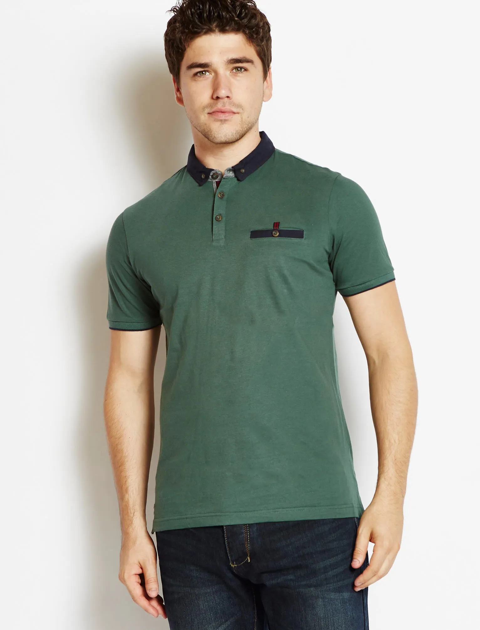 Le Shark Bramwell polo shirt in oxblood