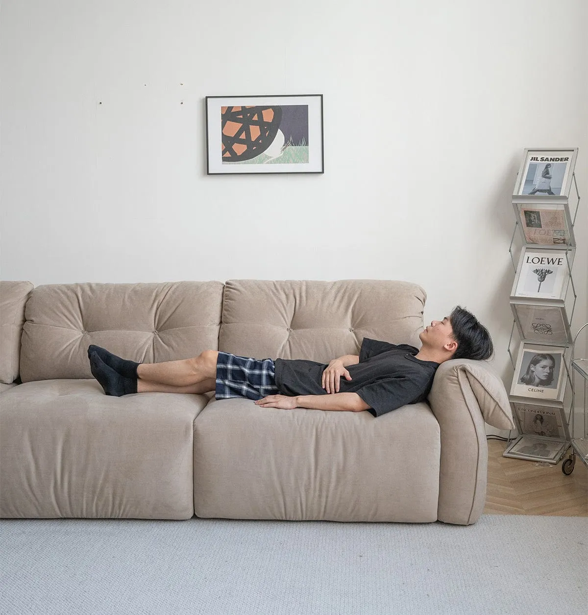 Leanne Scratch Resistant Electric Sofa Bed