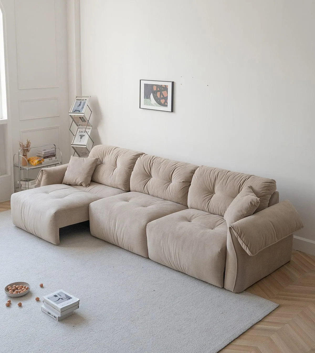 Leanne Scratch Resistant Electric Sofa Bed