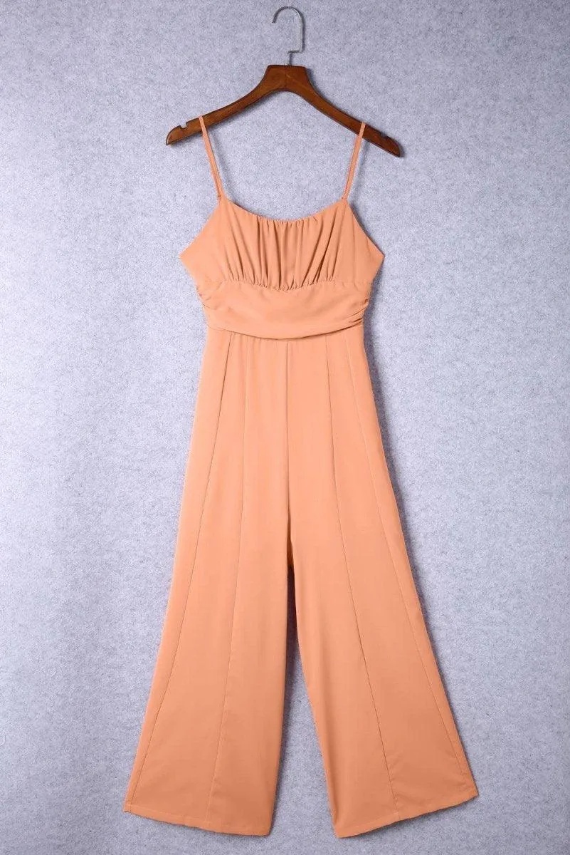 Lizzy Backless Knot Wide-Leg Jumpsuit
