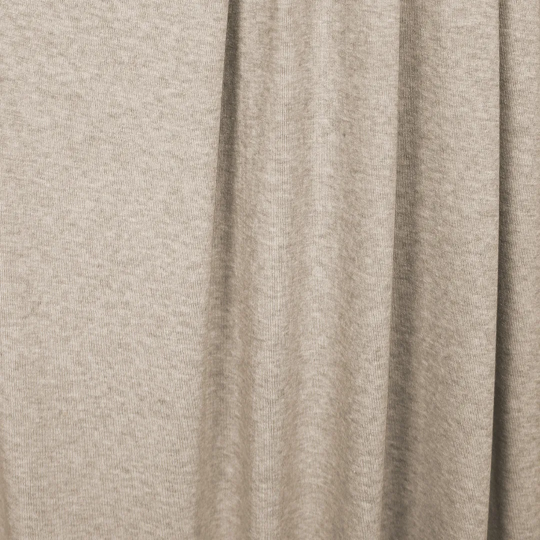 lyocell/wool stretch jersey - oatmeal