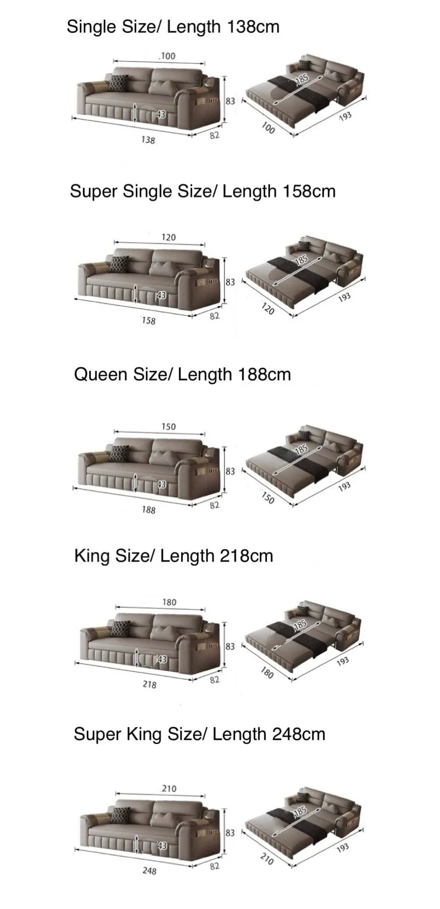 Mariano Scratch Resistant Storage Sofa Bed