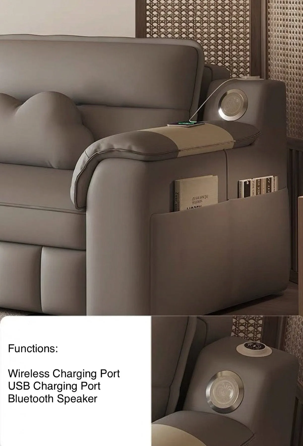 Mariano Scratch Resistant Storage Sofa Bed