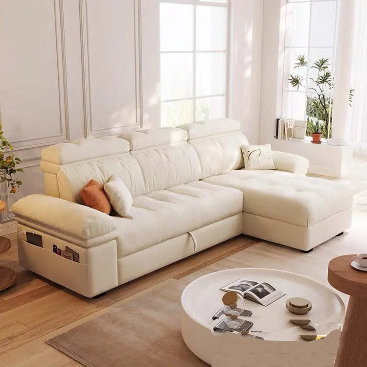 Marius Scratch Resistant Storage Sofa Bed