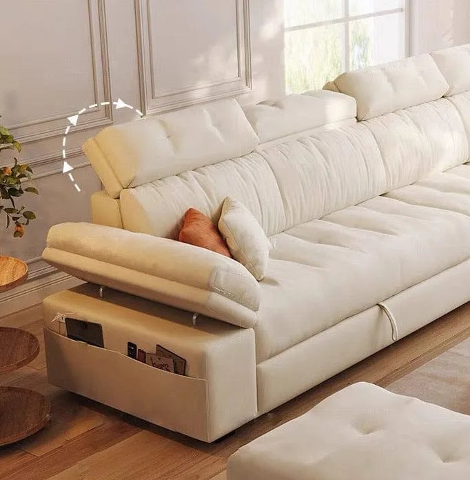 Marius Scratch Resistant Storage Sofa Bed