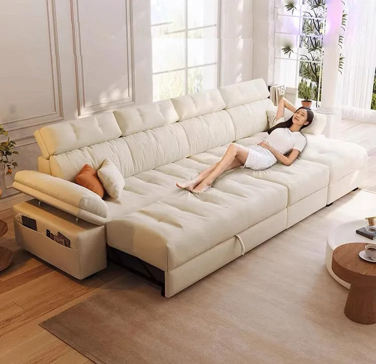 Marius Scratch Resistant Storage Sofa Bed