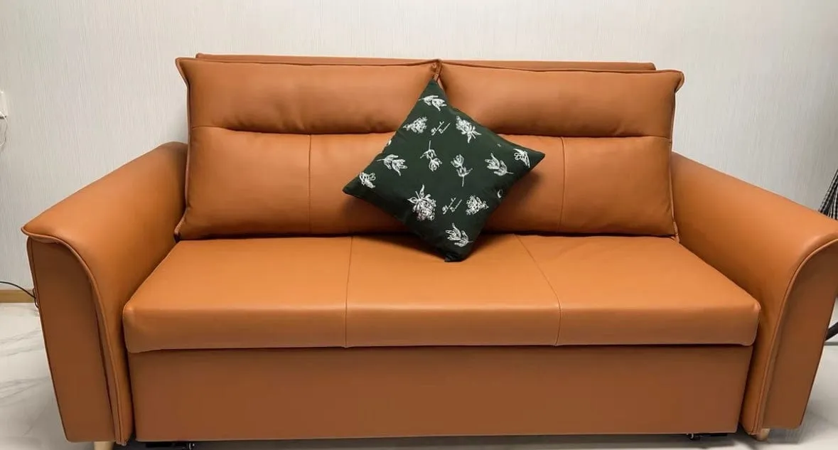 Melson Electric Motorized Leather Sofa Bed