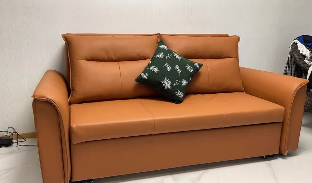 Melson Electric Motorized Leather Sofa Bed