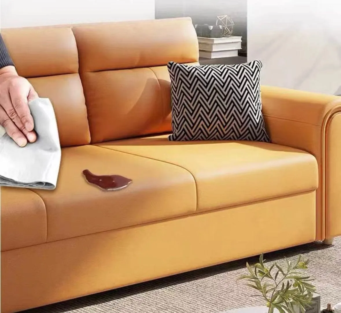 Melson Electric Motorized Leather Sofa Bed