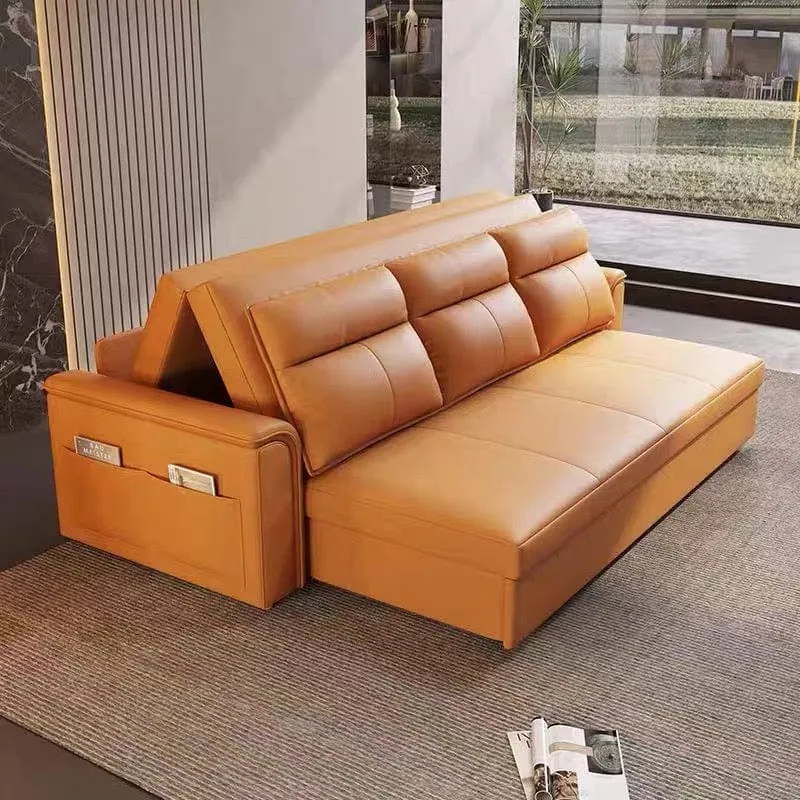 Melson Electric Motorized Leather Sofa Bed