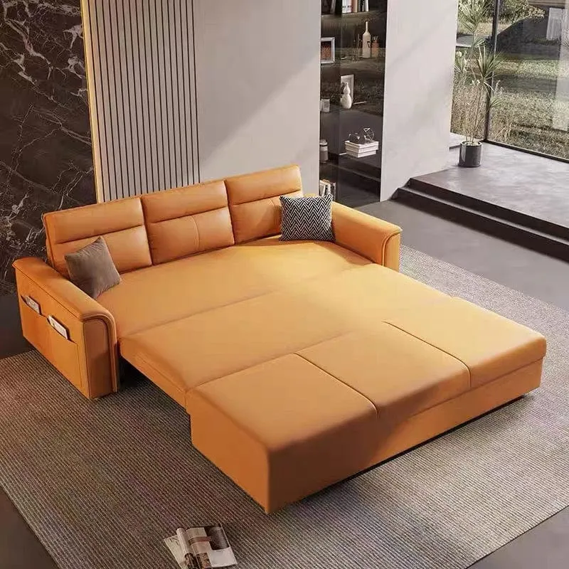 Melson Electric Motorized Leather Sofa Bed