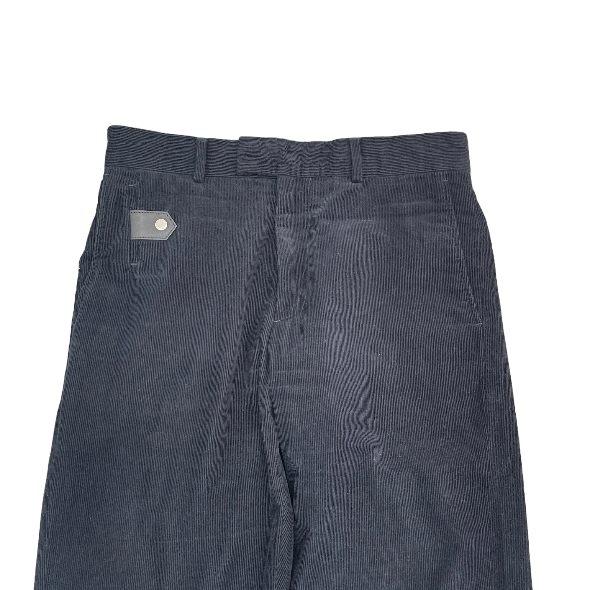 Men's Corduroy Trousers Navy Size IT 54 / UK 38