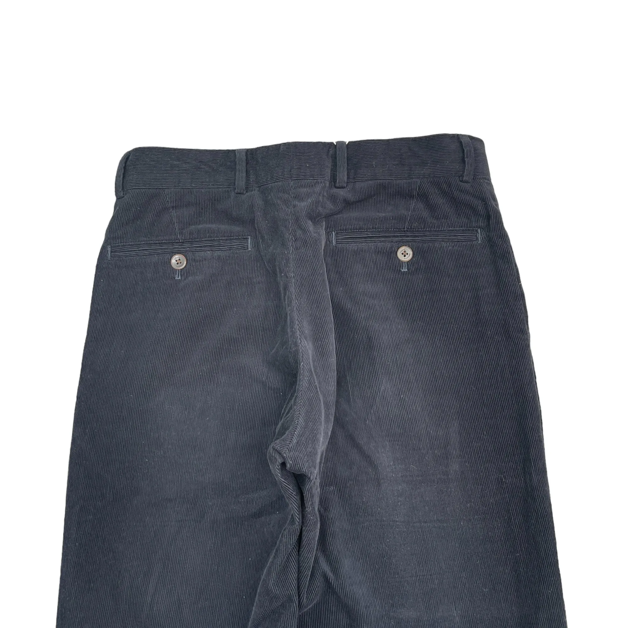 Men's Corduroy Trousers Navy Size IT 54 / UK 38