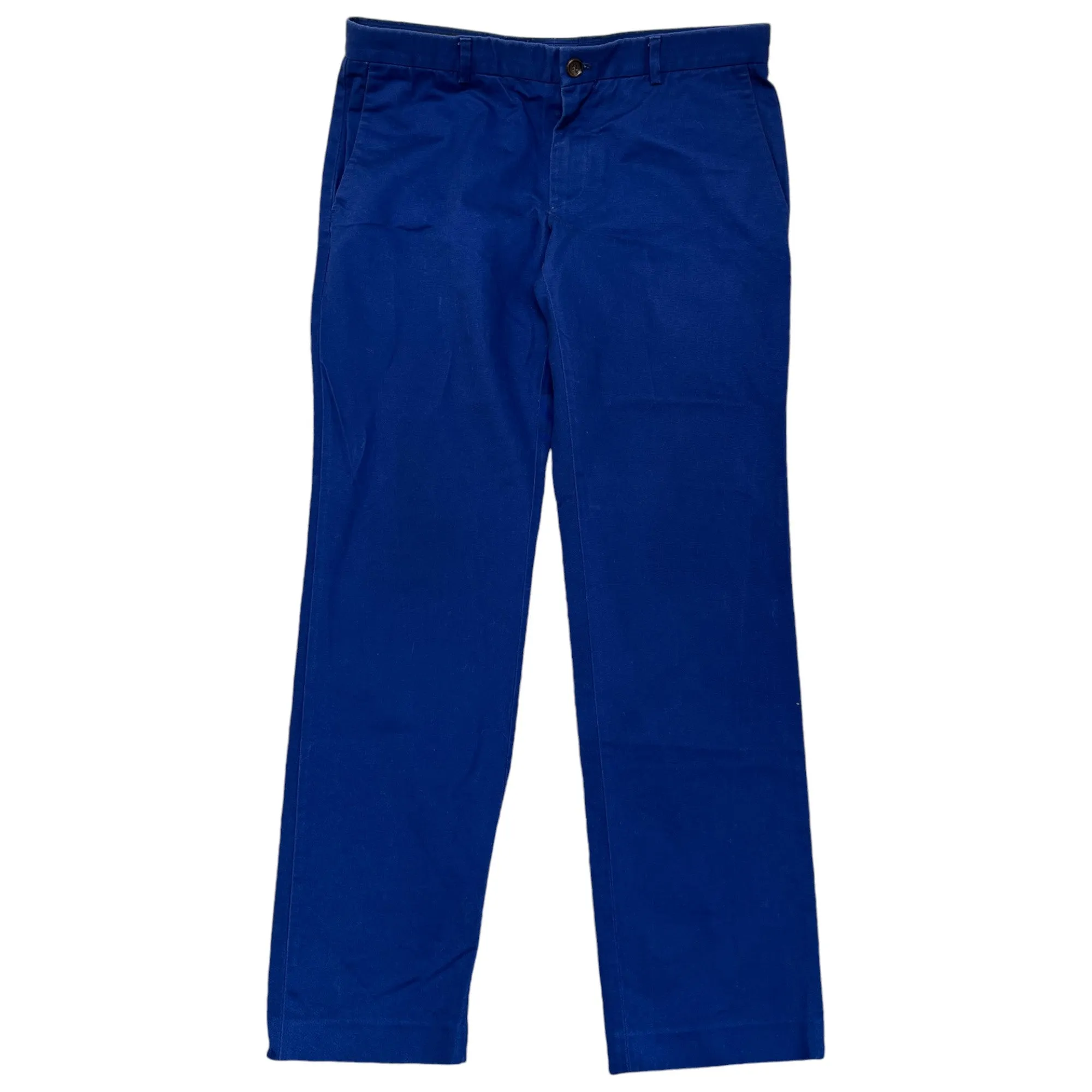 Men's Embroidered Logo Trousers Blue Size IT 48 / UK 32