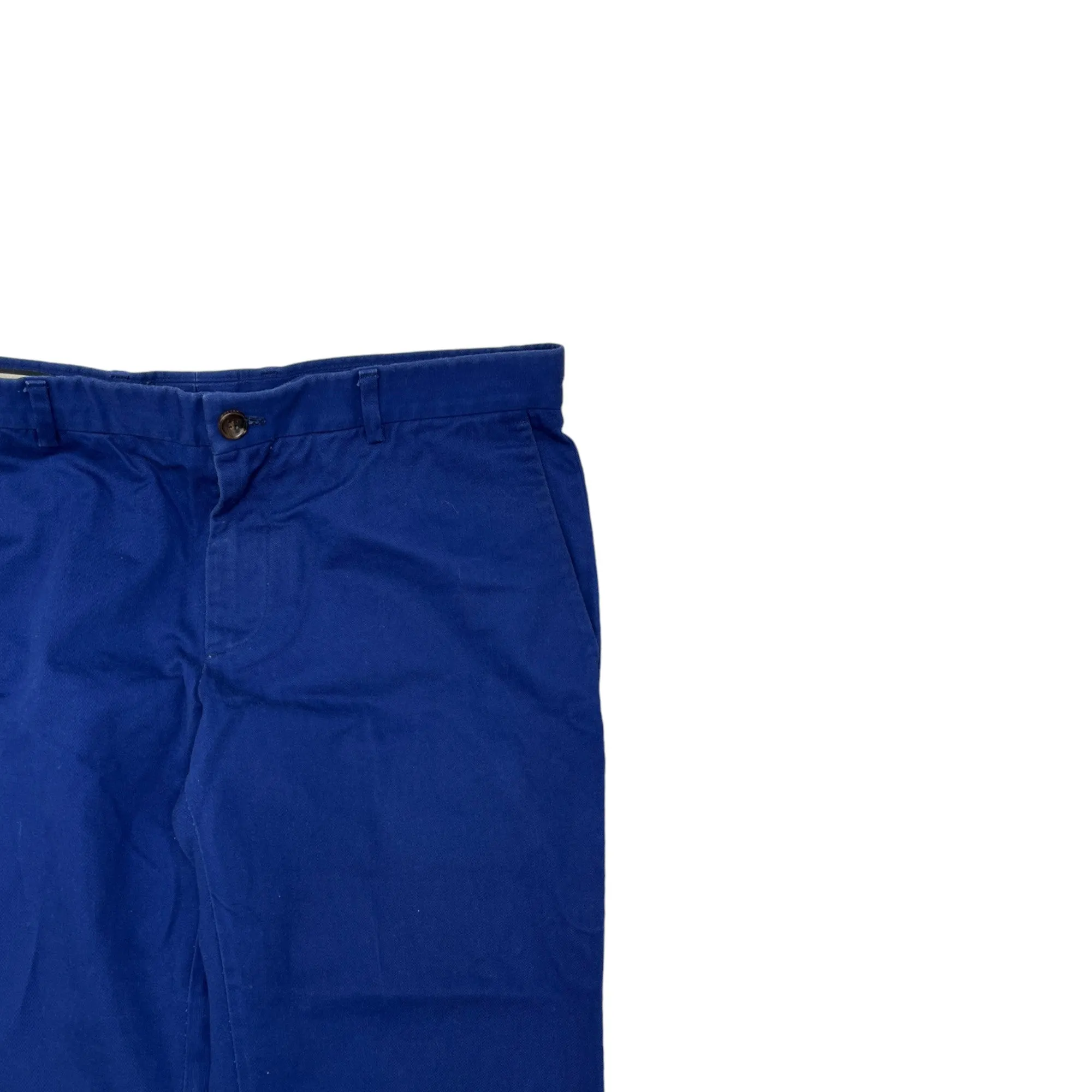 Men's Embroidered Logo Trousers Blue Size IT 48 / UK 32