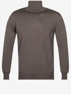 Merino Turtle Neck Chestnut