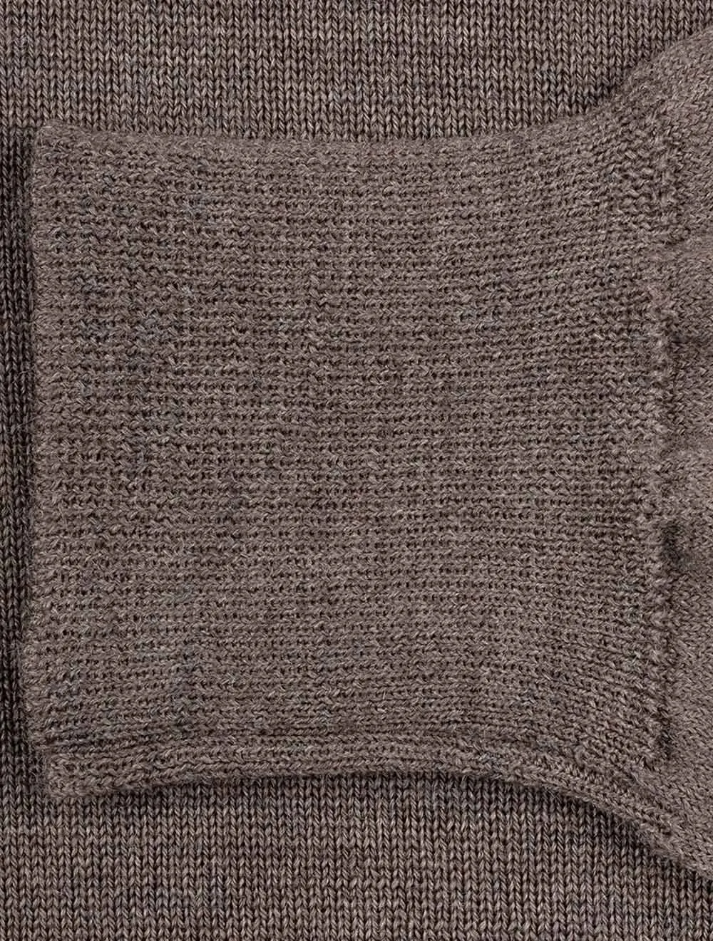 Merino Turtle Neck Chestnut