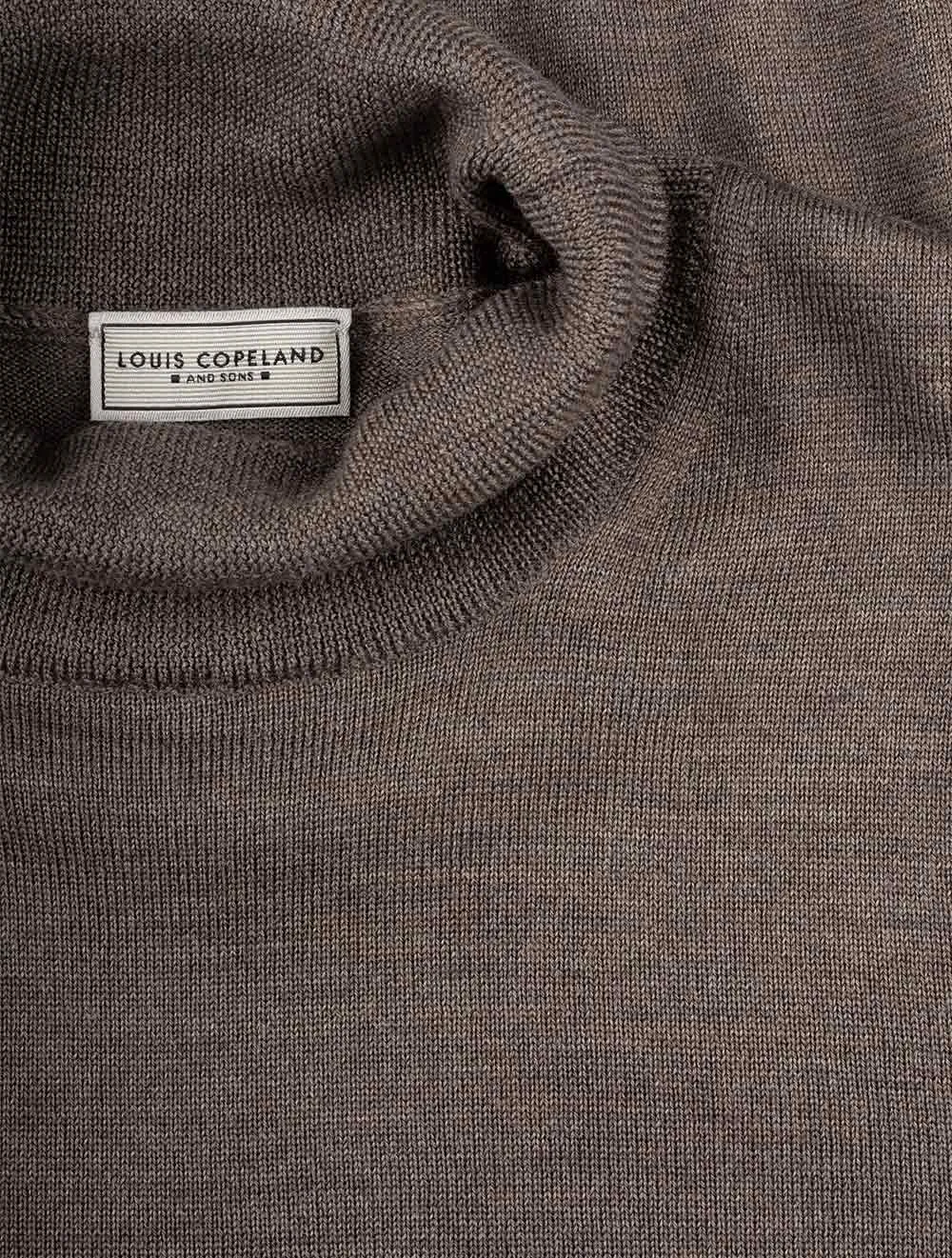Merino Turtle Neck Chestnut