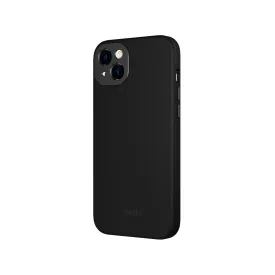 MOSHI iPhone 14 Plus - Napa Case with MagSafe & Cam Cover - Black
