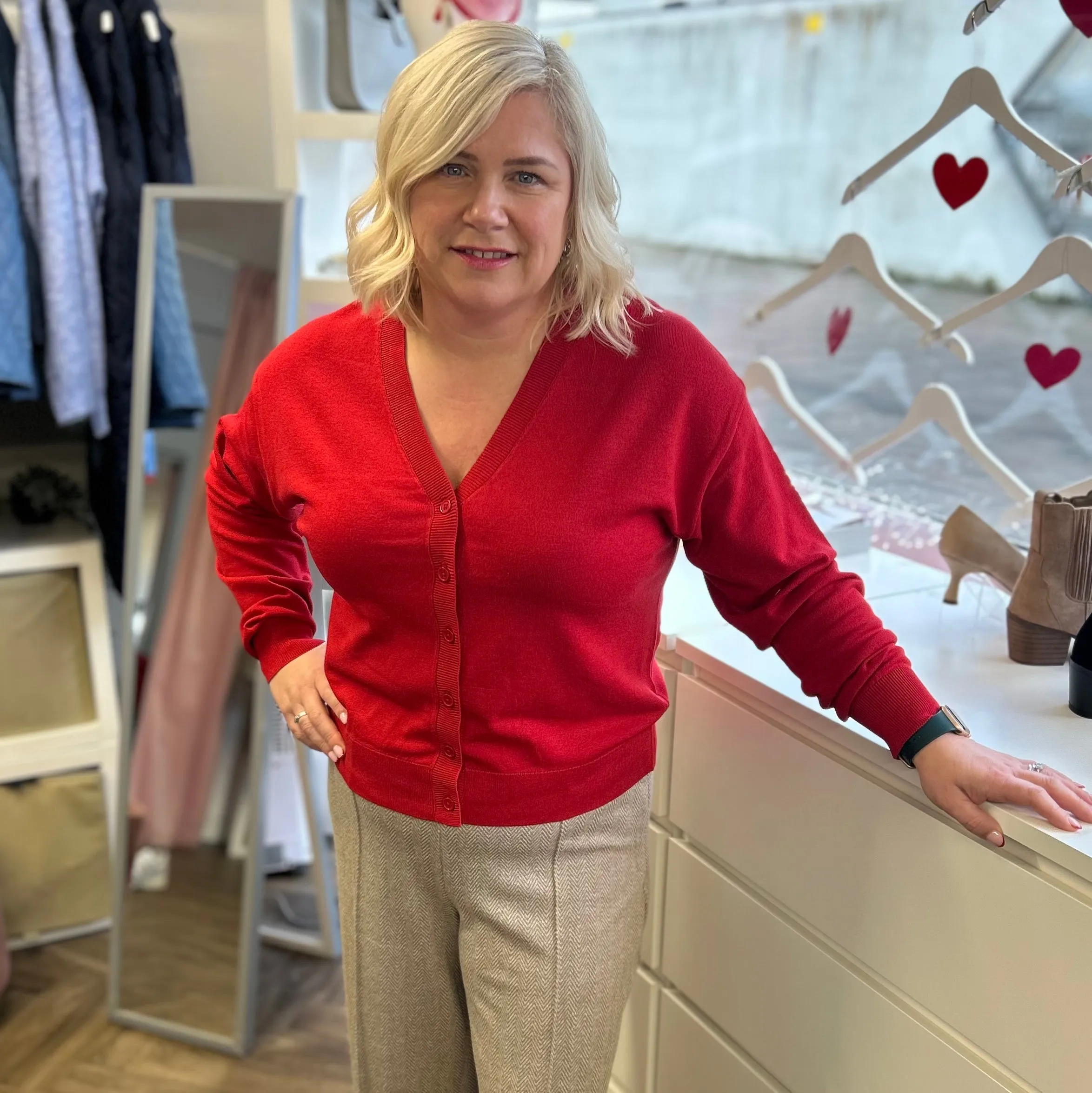MYAH V Neck Cardigan