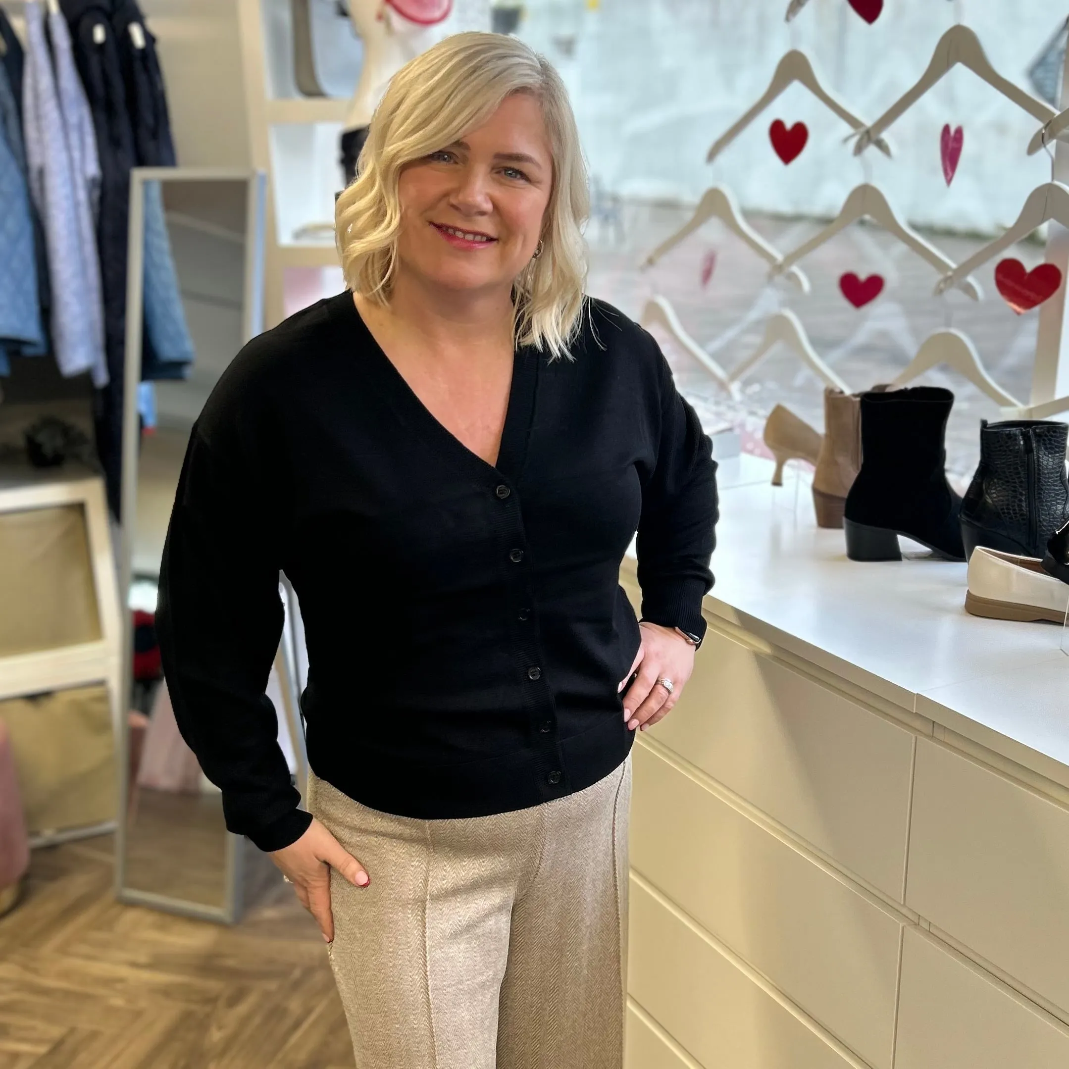 MYAH V Neck Cardigan