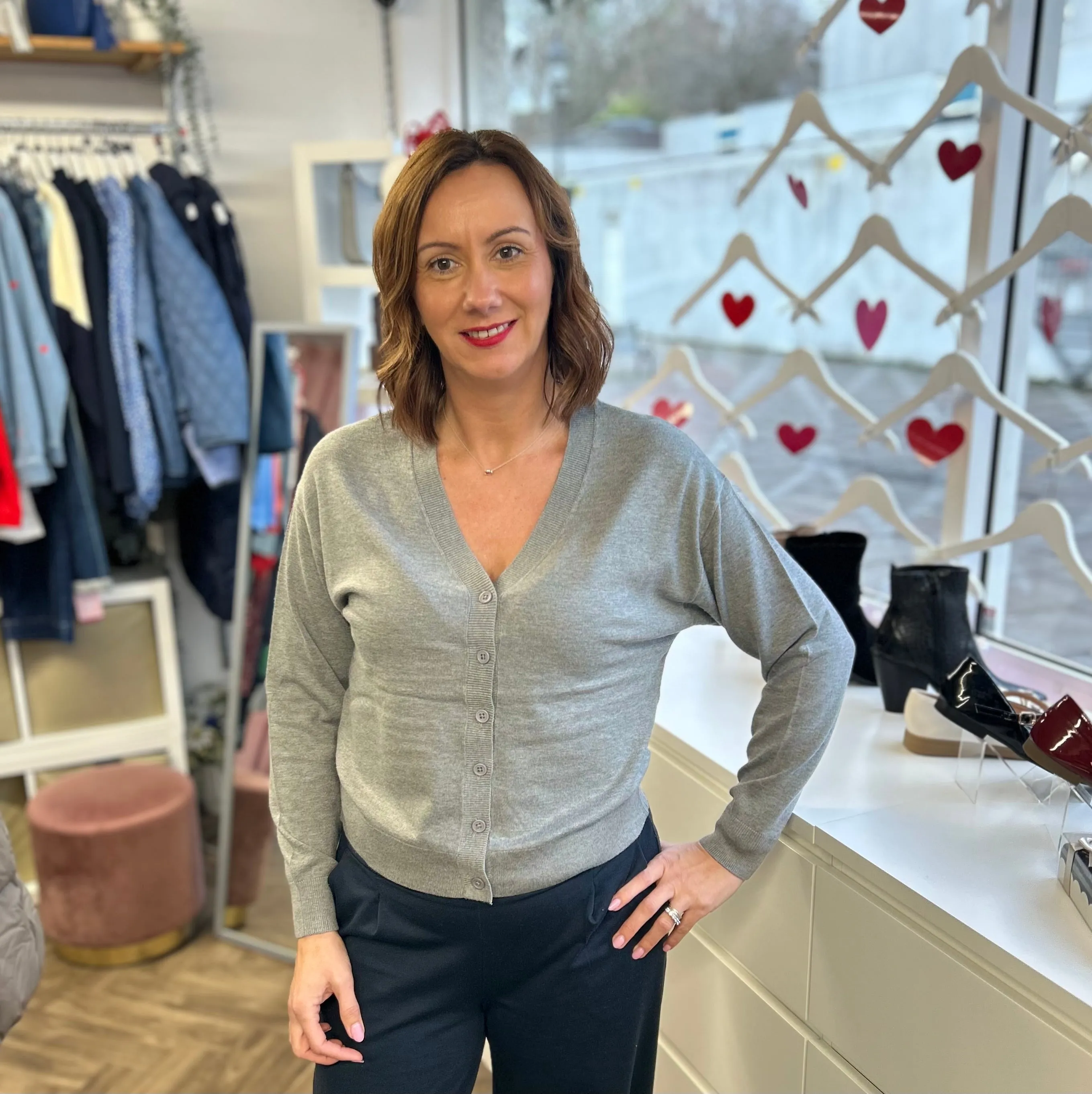 MYAH V Neck Cardigan
