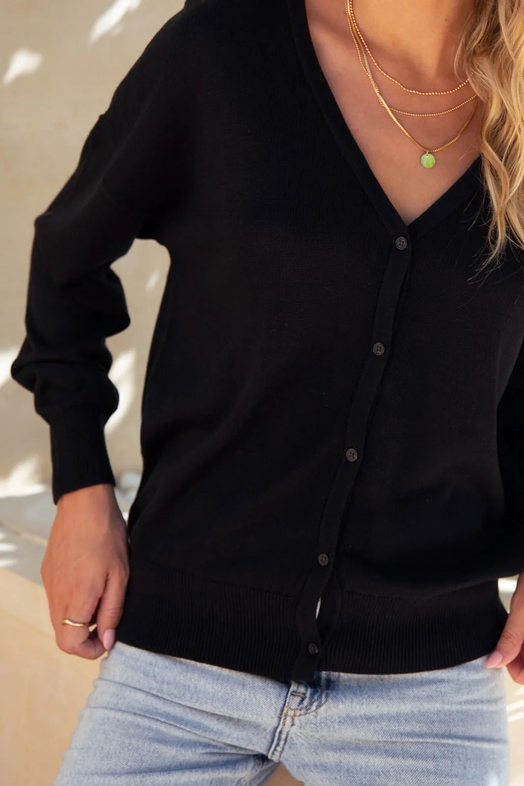Neutral Riviera Cardigan