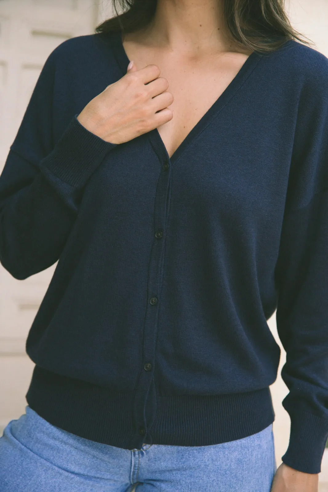 Neutral Riviera Cardigan