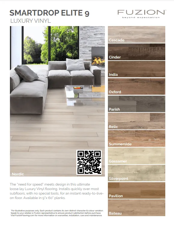 Nordic- Fuzion Smartdrop Elite 9 Vinyl